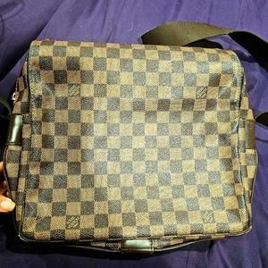Authentic Louis Vuitton Naviglio Damier Handbag
